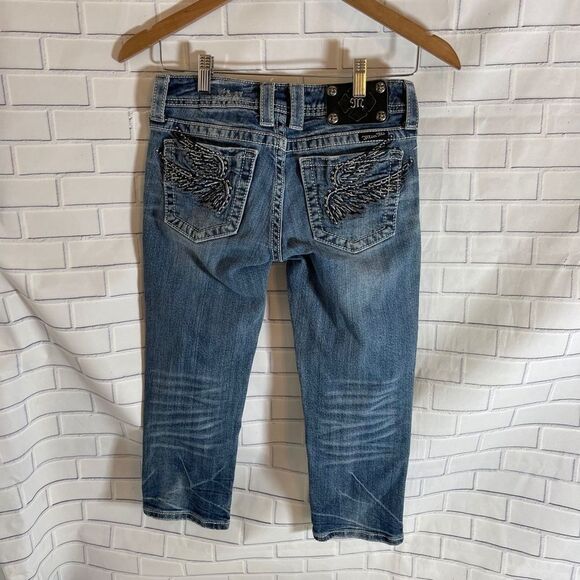 Miss Me Denim Capris JP5163P2 Sz 26 - Picture 2 of 14